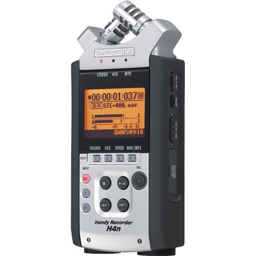 Zoom h4n audio recorder
