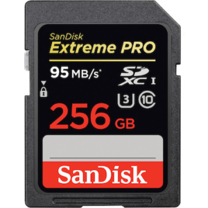 SanDisk SDXC 256GB Extreme Pro 95MB/s UHS-1 U3 huren