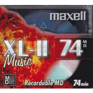 Maxell Mini disc xl-II 74md verkoop - Nieuw in verpakking